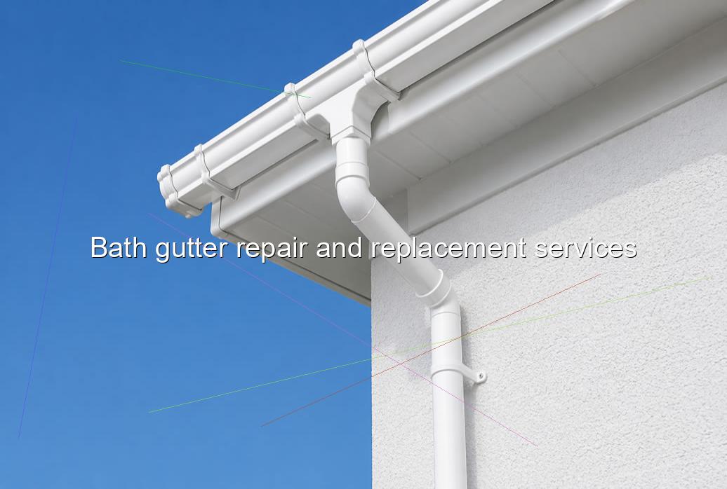 Bath gutter repair and replacement services