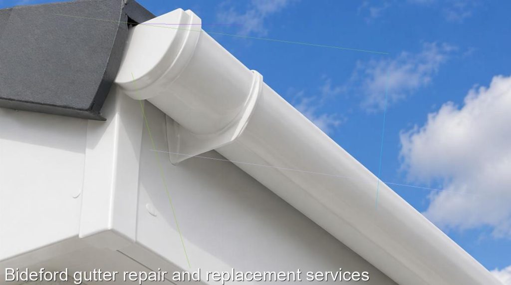 Bideford gutter repair and replacement services