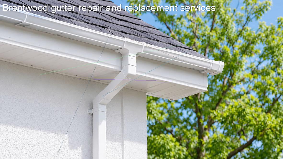 Brentwood gutter repair and replacement services