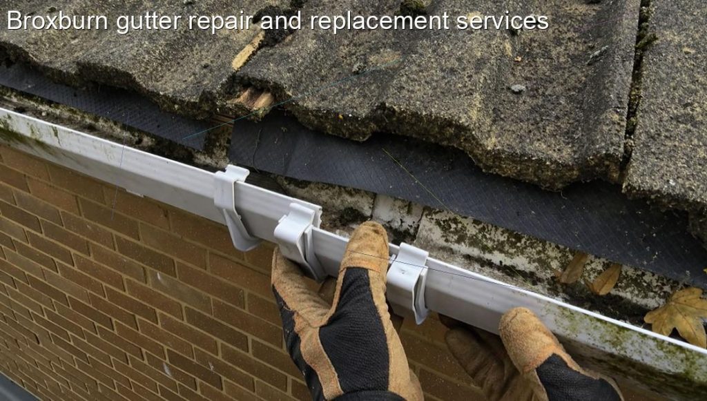 Broxburn gutter repair and replacement services