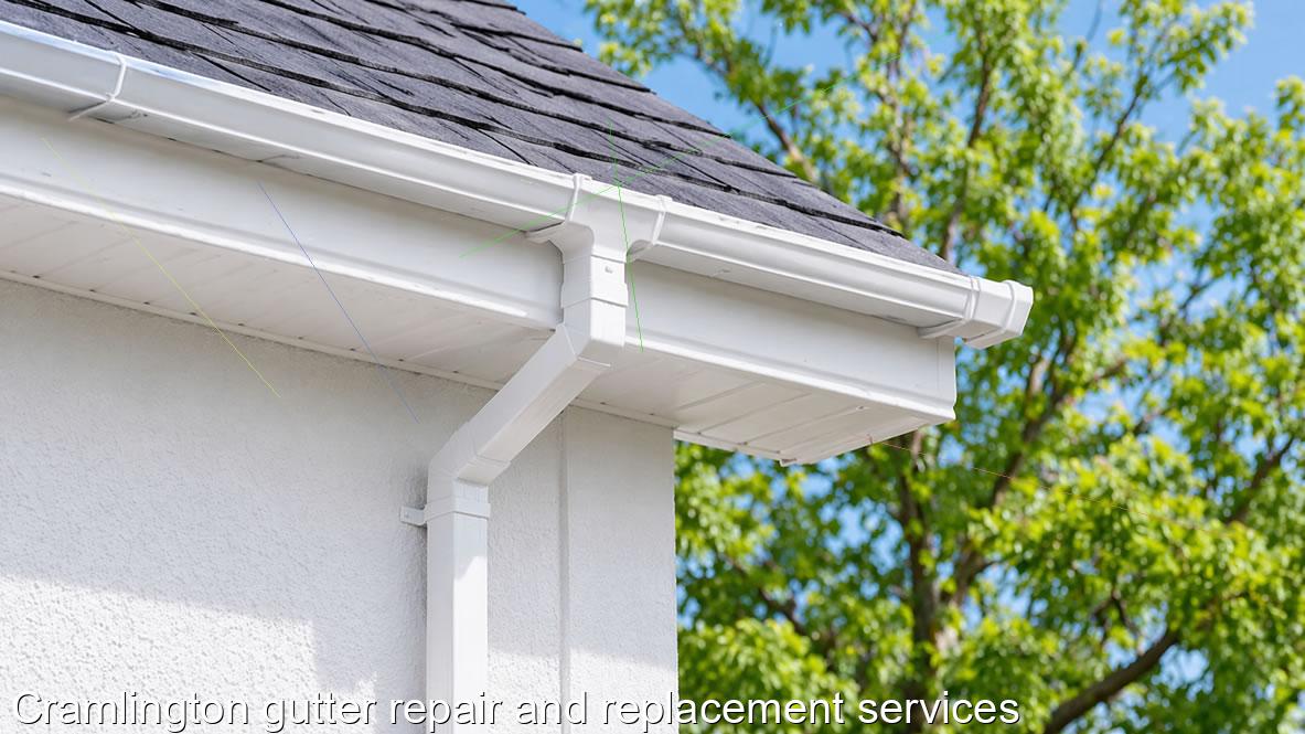 Cramlington gutter repair and replacement services