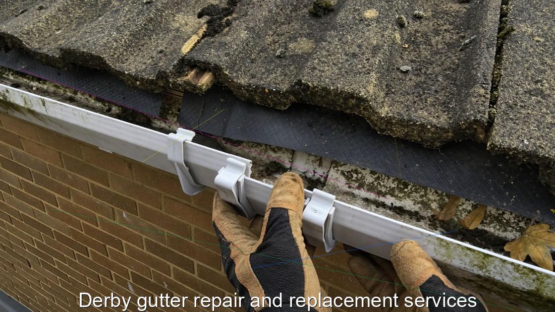 Derby gutter repair and replacement services