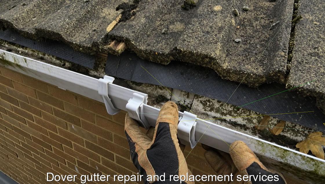 Dover gutter repair and replacement services