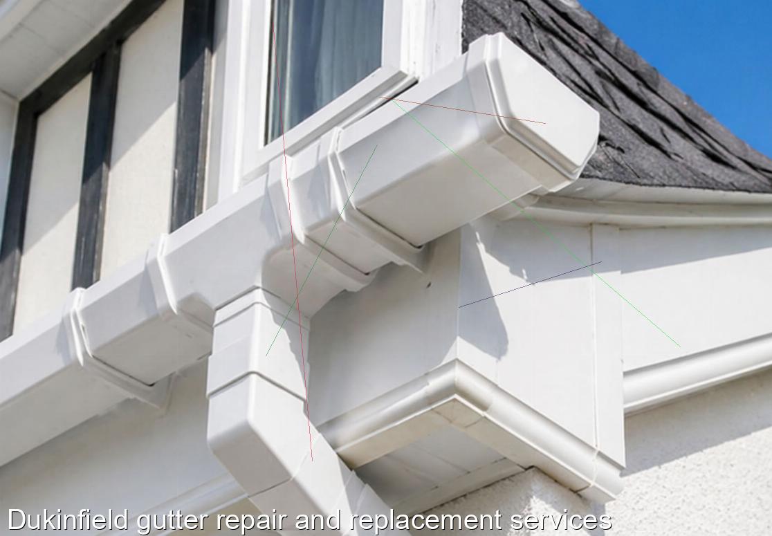 Dukinfield gutter repair and replacement services