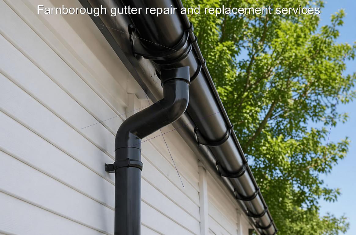 Farnborough gutter repair and replacement services