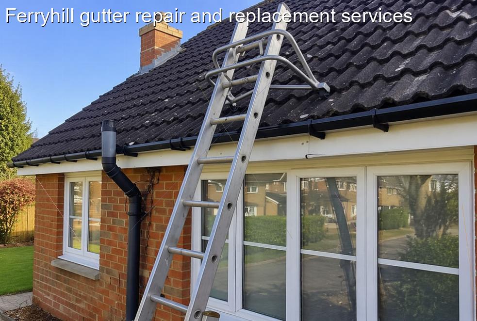 Ferryhill gutter repair and replacement services