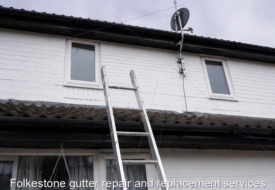 Folkestone gutter repair and replacement services
