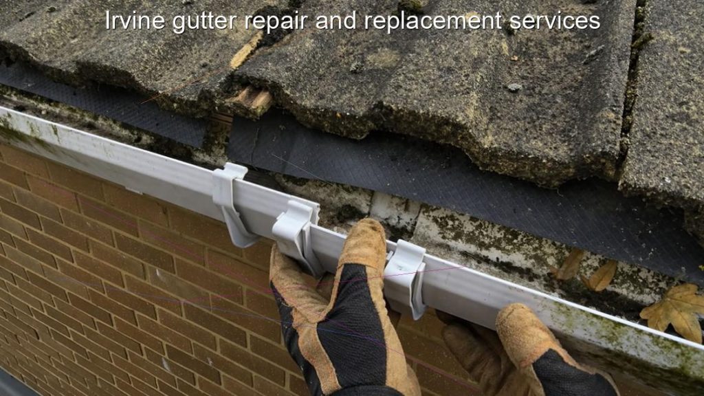 Irvine gutter repair and replacement services