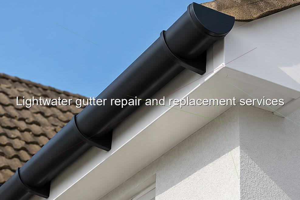 Lightwater gutter repair and replacement services