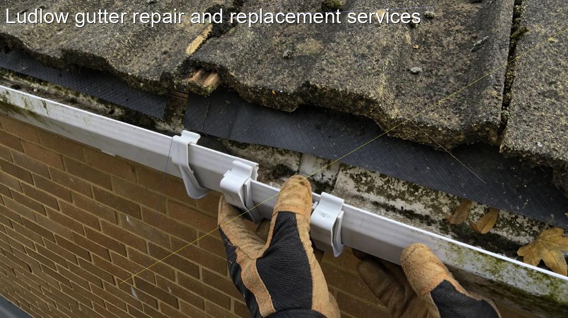 Ludlow gutter repair and replacement services