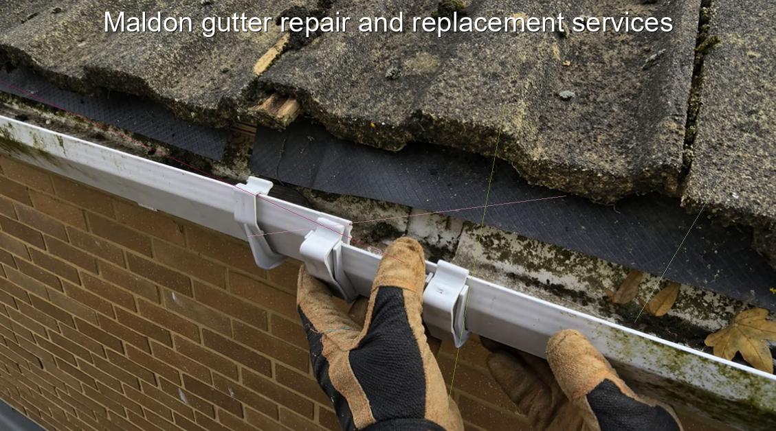 Maldon gutter repair and replacement services