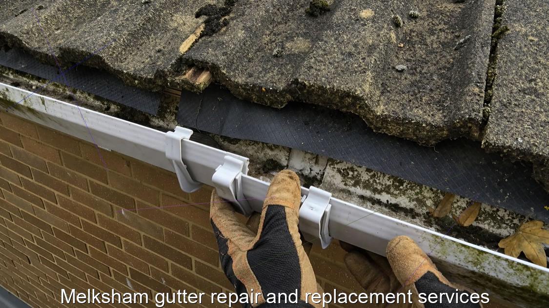 Melksham gutter repair and replacement services