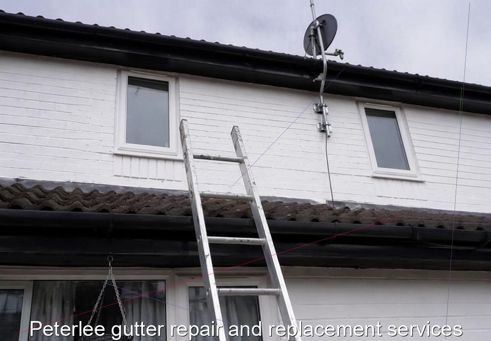 Peterlee gutter repair and replacement services