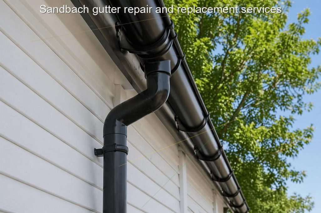 Sandbach gutter repair and replacement services