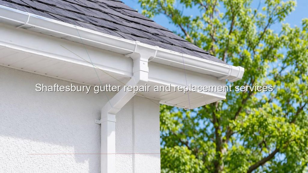 Shaftesbury gutter repair and replacement services