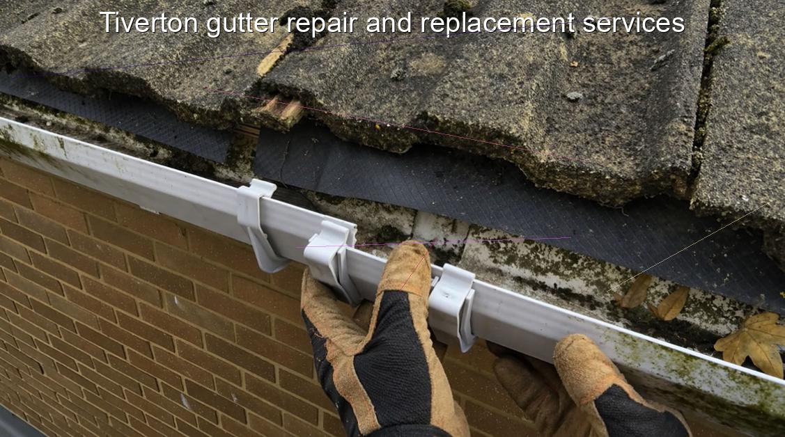 Tiverton gutter repair and replacement services