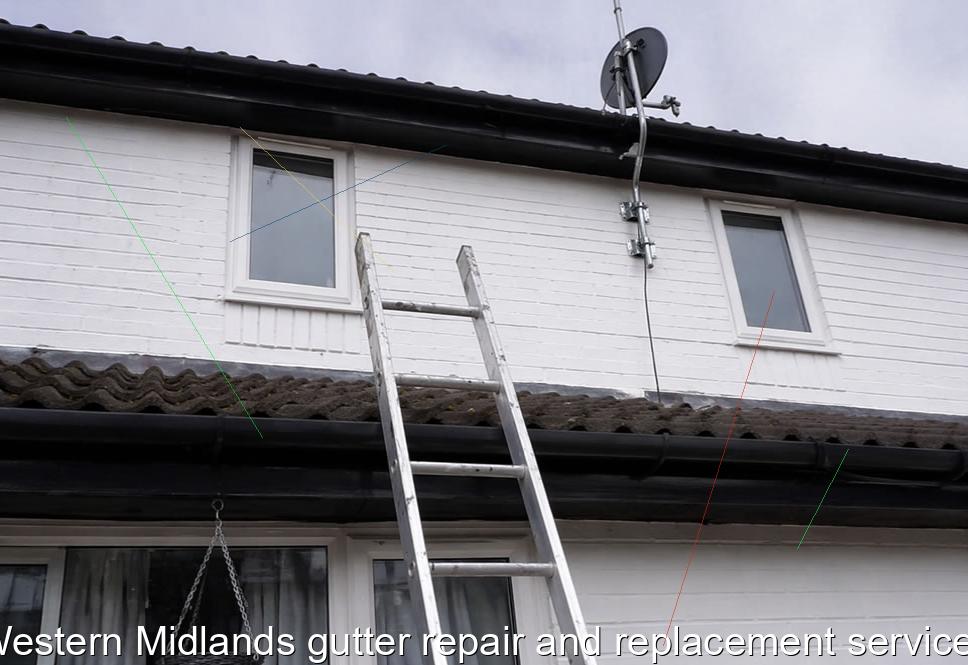 Western Midlands gutter repair and replacement services